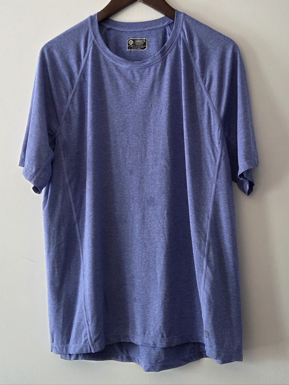 Mondetta Outdoor Project Men's Crew Neck Short-Sleeve Active T-Shirt Size L